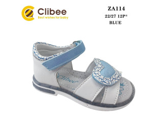 Босоніжки дитячі Clibee ZA114 blue 22-27