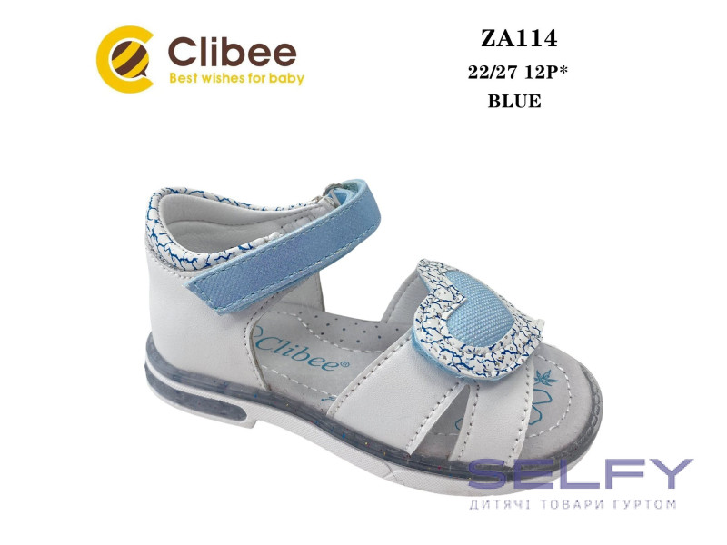 Босоніжки дитячі Clibee ZA114 blue 22-27, Фото 1