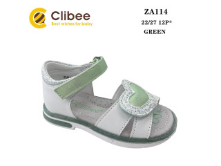 Босоніжки дитячі Clibee ZA114 green 22-27