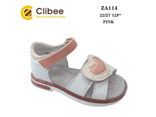 Босоніжки дитячі Clibee ZA114 pink 22-27