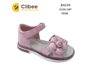 Босоніжки дитячі Clibee ZA115 pink 21-26
