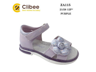 Босоніжки дитячі Clibee ZA115 purple 21-26