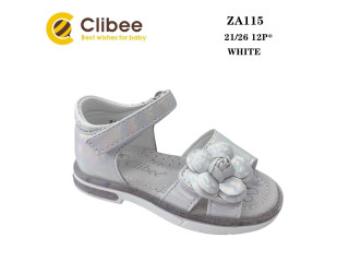 Босоніжки дитячі Clibee ZA115 white 21-26