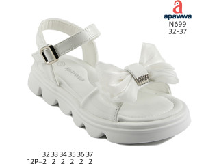 Босоножки детские Apawwa N698 white 26-31