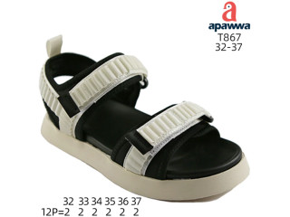 Босоніжки дитячі Apawwa T867 beige 32-37