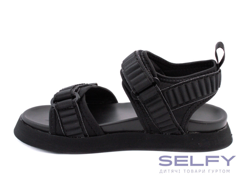 Босоніжки дитячі Apawwa T867 black 32-37, Фото 3