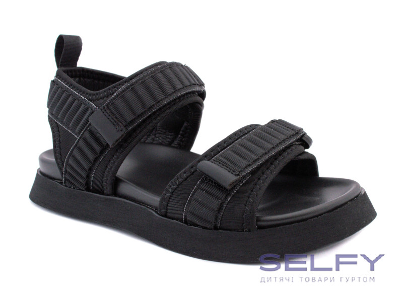 Босоножки детские Apawwa T867 black 32-37, Фото 1