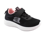 Кросівки дитячі Apawwa Z392 black-pink 20-25