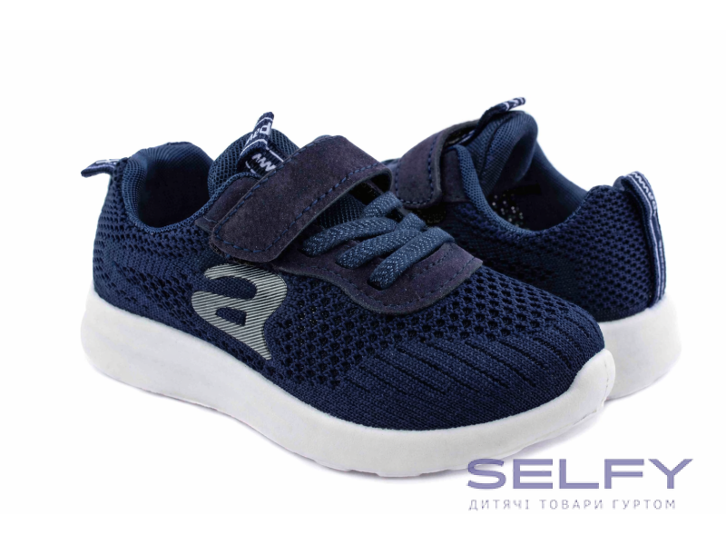 Кроссовки детские Apawwa Z392 navy 20-25, Фото 1