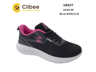 Кросівки Clibee AB627 black-peach 35-40