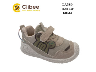 Кросівки дитячі Clibee LA580 khaki 16-21
