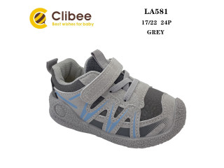 Кросівки дитячі Clibee LA581 grey 17-22