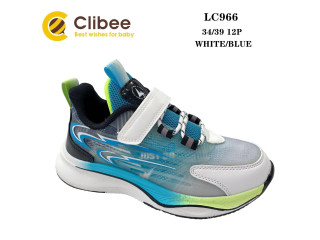 Кросівки дитячі Clibee LC966 white-blue 34-39