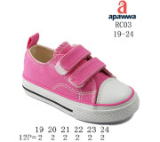 Кеди дитячі Apawwa RC03 fuchsia 19-24