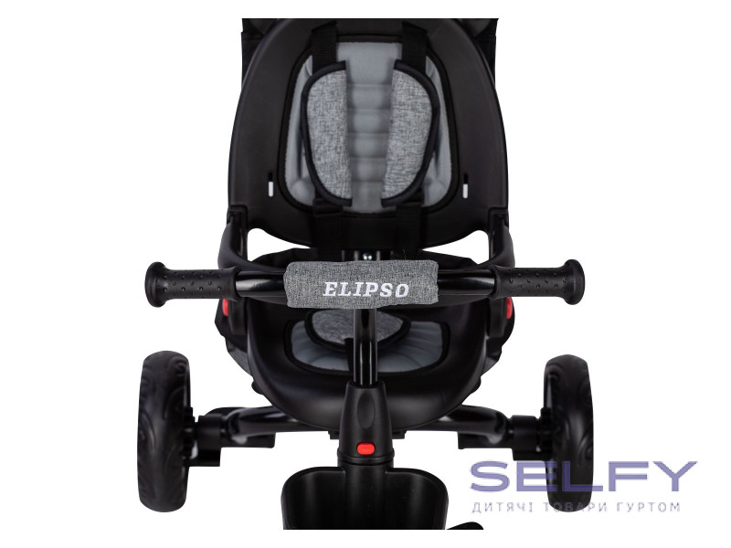 Триколісний дитячий велосипед Free2Move Elipso, black - grey, Фото 3