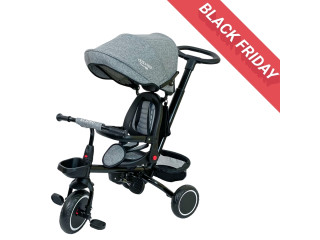 Триколісний дитячий велосипед Free2Move Elipso, black - grey