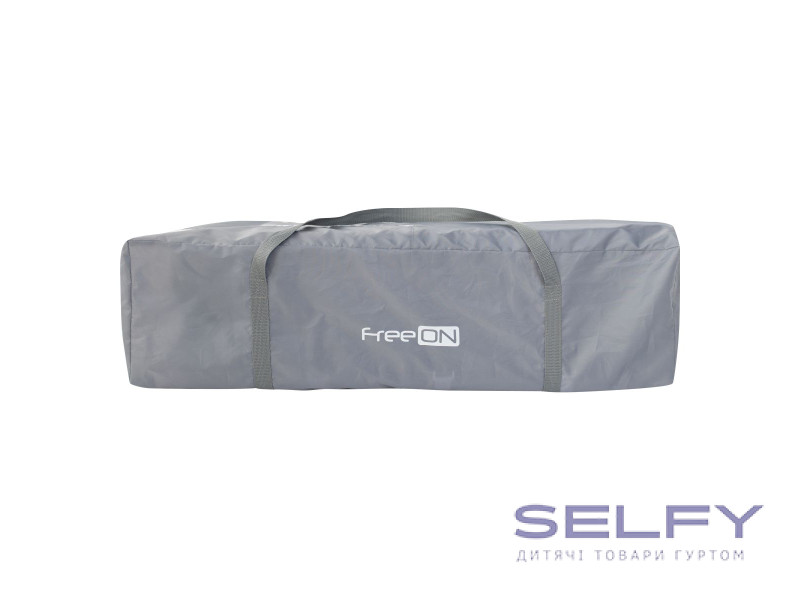 Ліжко-манеж дитяче FreeON  з другим ярусом Elephants, grey, Фото 7