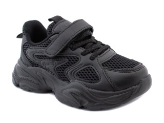 Кроссовки детские Apawwa V298 black 30-37