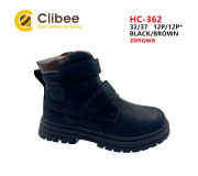 Ботинки детские Clibee HC-362 black-brown 32-37