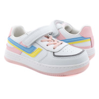Кросівки дитячі Clibee L509 white-pink 30-37 по-розмірно
