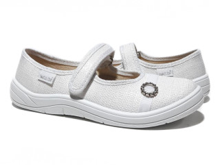 Аліна 30-35 біла, брошка