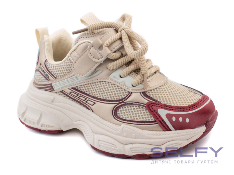 Кроссовки детские Apawwa N774 gold 32-37, Фото 1