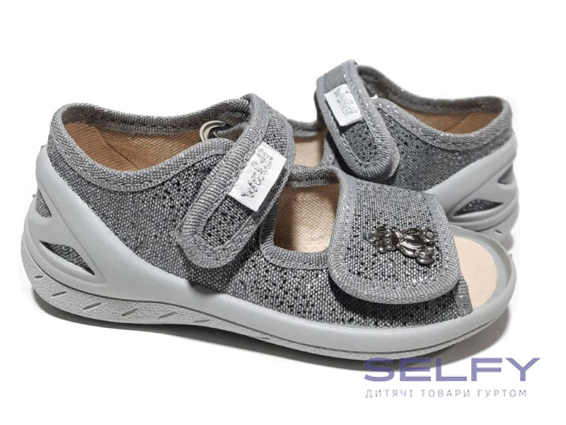 Ева 23-30 серая, брошь, Фото 1