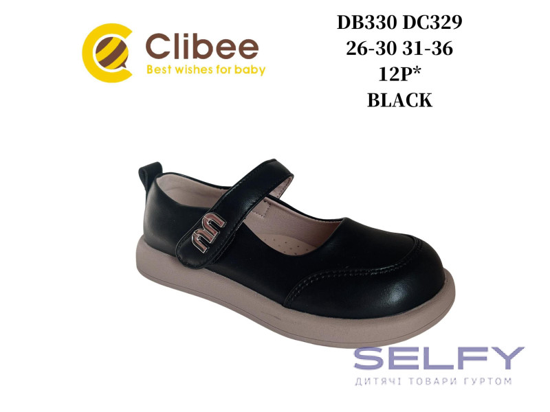 Туфлі Clibee DC329 black 31-36, Фото 1
