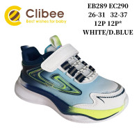 Кросівки дитячі Clibee EB290 white-d.blue 32-37