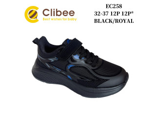 Кросівки дитячі Clibee EB258 black-royal 32-37