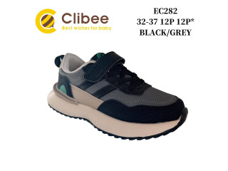 Кросівки дитячі Clibee EC282 black-grey 32-37