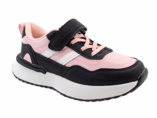 Кросівки дитячі Clibee EC282 black-pink 32-37
