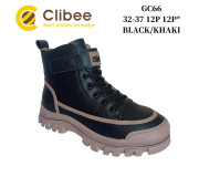 Черевики дитячі Clibee GC66 black-khaki 32-37