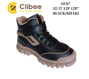 Черевики дитячі Clibee GC67 black-khaki 32-37