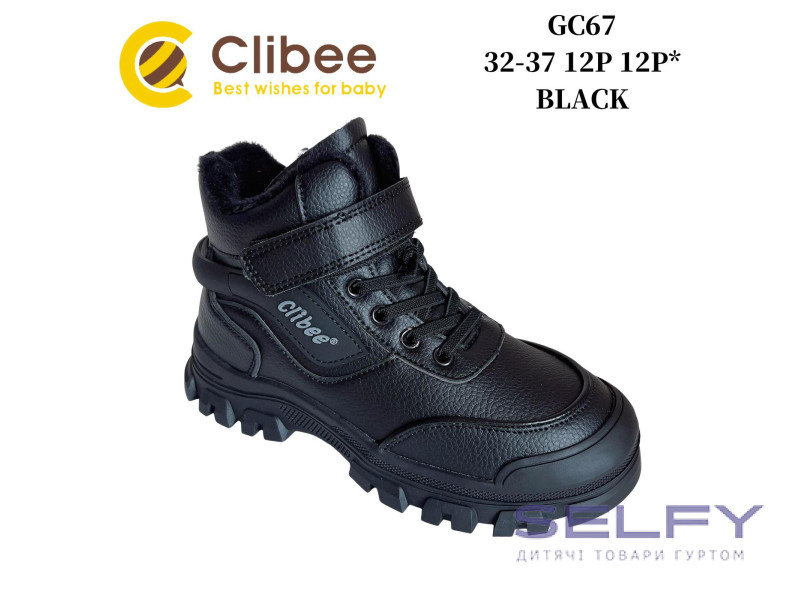 Черевики дитячі Clibee GC67 black 32-37, Фото 1