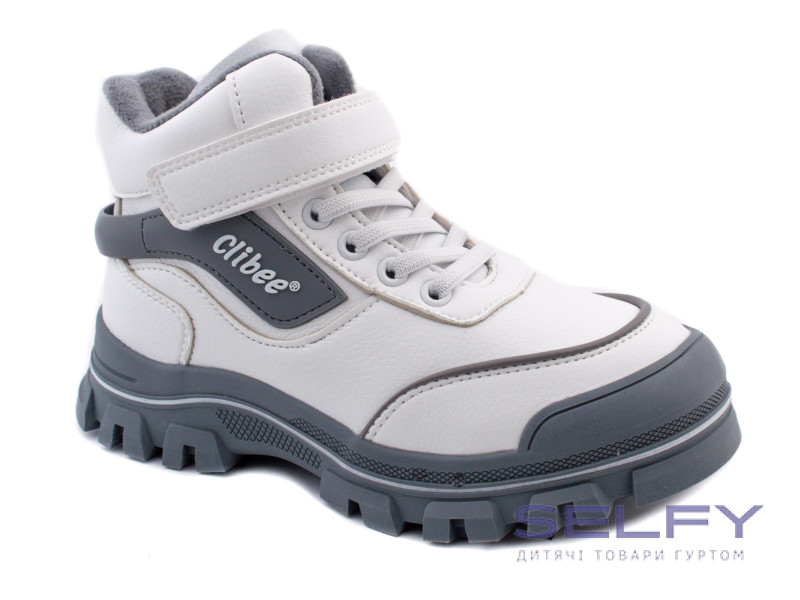 Черевики дитячі Clibee GC67 white-grey 32-37, Фото 1