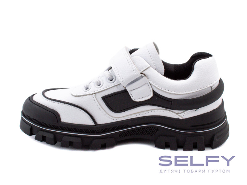 Кросівки дитячі Clibee LC100 white-black 32-37, Фото 3
