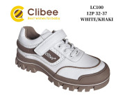 Кросівки дитячі Clibee LC100 white-khaki 32-37