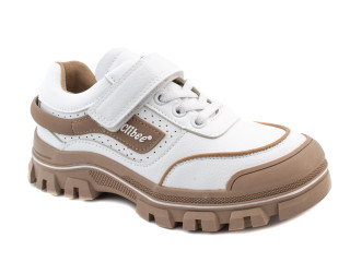 Кроссовки детские Clibee LC100 white-khaki 32-37