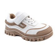 Кроссовки детские Clibee LC100 white-khaki 32-37