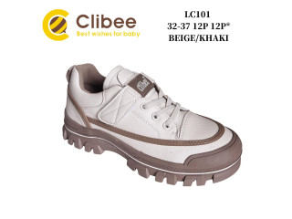 Кросівки дитячі Clibee LC101 beige-khaki 32-37