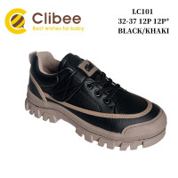 Кросівки дитячі Clibee LC101 black-khaki 32-37
