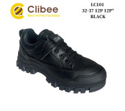 Кросівки дитячі Clibee LC101 black 32-37
