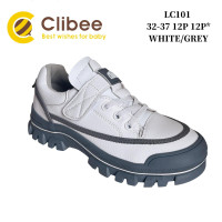 Кросівки дитячі Clibee LC101 white-grey 32-37