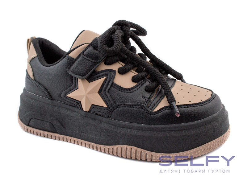 Кросівки дитячі Clibee LC120 black-khaki 33-38, Фото 1