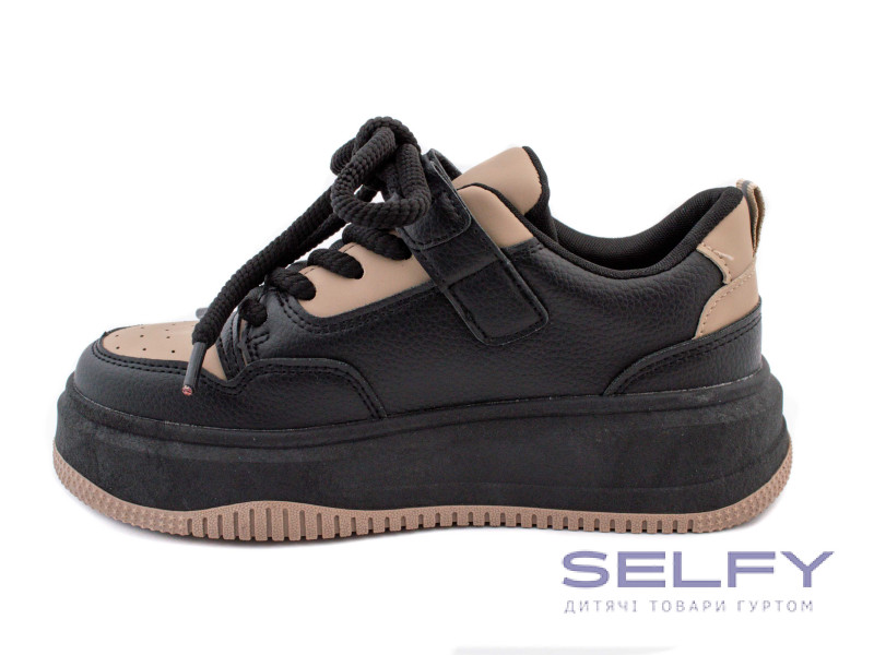 Кроссовки детские Clibee LC120 black-khaki 33-38, Фото 3