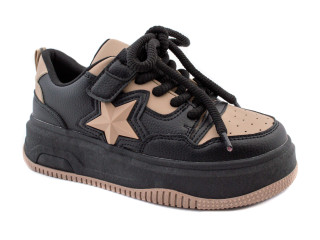 Кросівки дитячі Clibee LC120 black-khaki 33-38