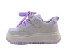 Кроссовки детские Clibee LC120 grey-purple 33-38, Фото 6