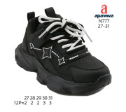 Кросівки дитячі  Apawwa N777 black 27-31