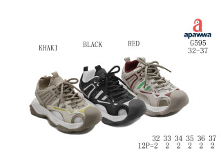 Босоніжки дитячі Apawwa G595 red 32-37